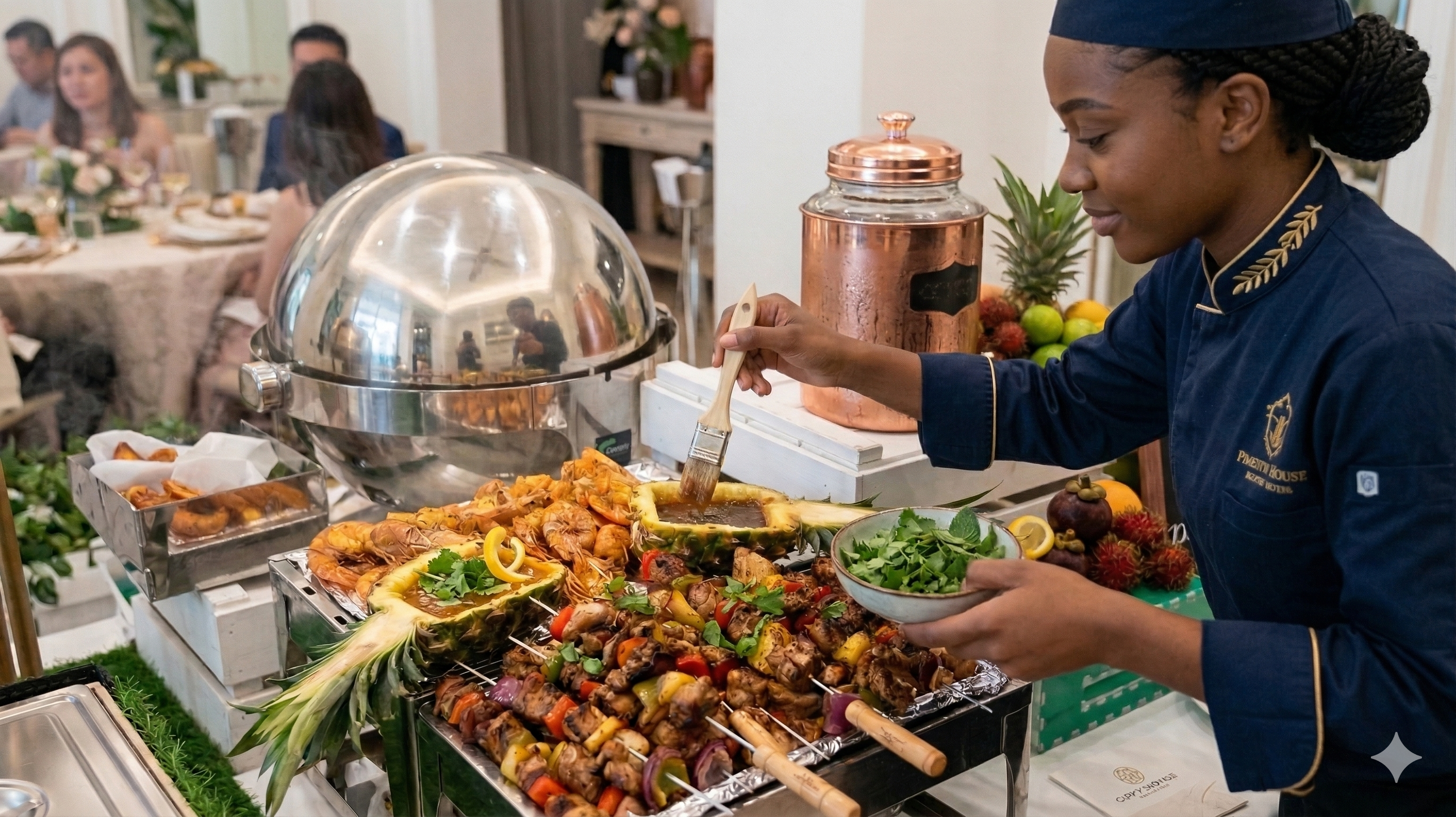 Intimate private dining experience